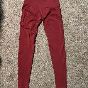 Oner Active Maroon Leggings